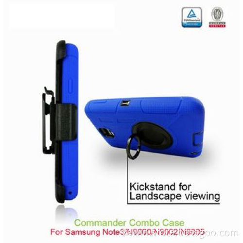 Commander 2-in-1 PC + Silicone Cover for Samsung Galaxy Note3